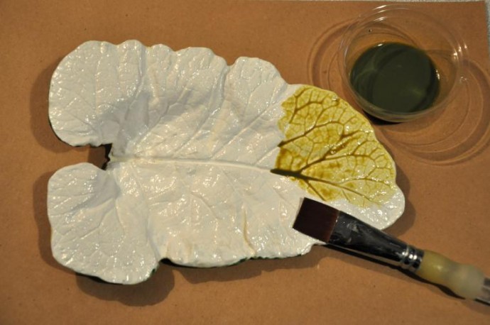 ​Мастер-класс по изготовлению оригинального блюда "Листья": часть 3