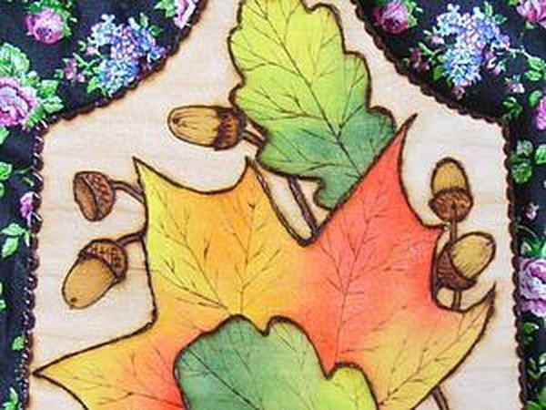 Украшаем разделочную доску