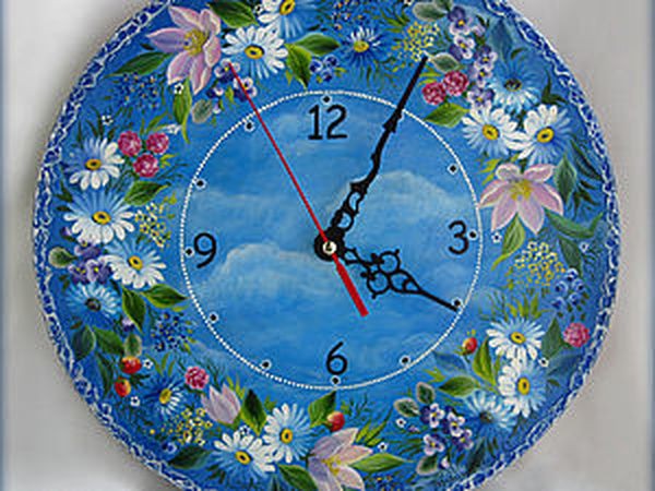 ​Часы "Венок в облаках"