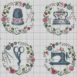 ​Вышиваем швейные штучки