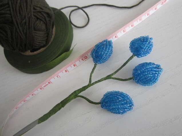 Орхидея из бисера