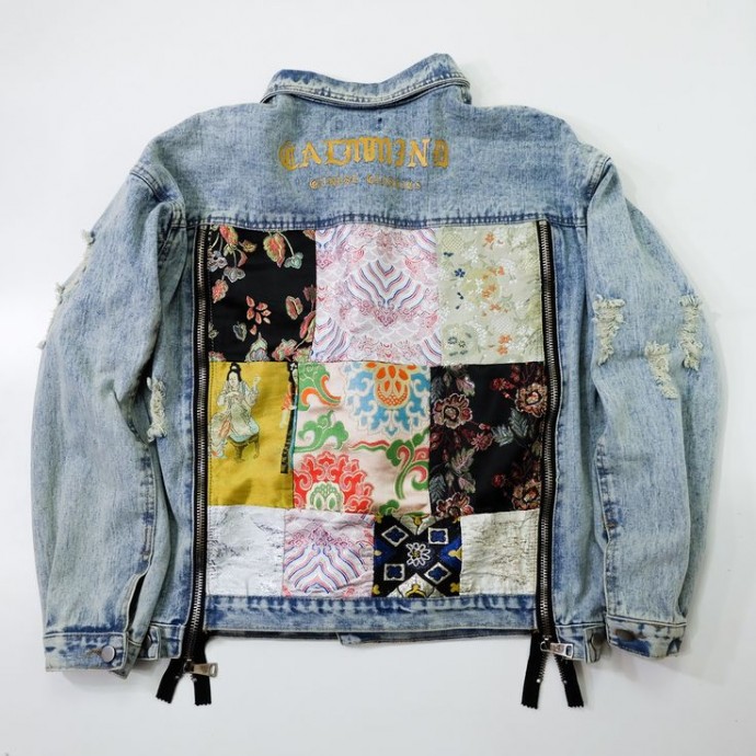 ​Пэчворк в стиле "джинсовый микс"