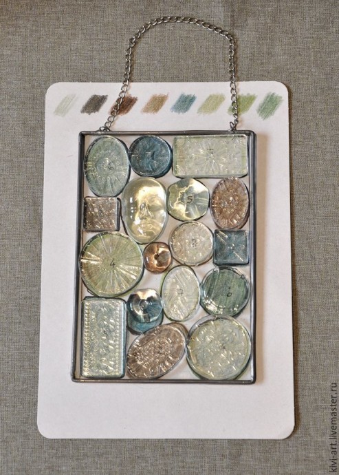 Изготовление декоративного панно-витража: часть 1