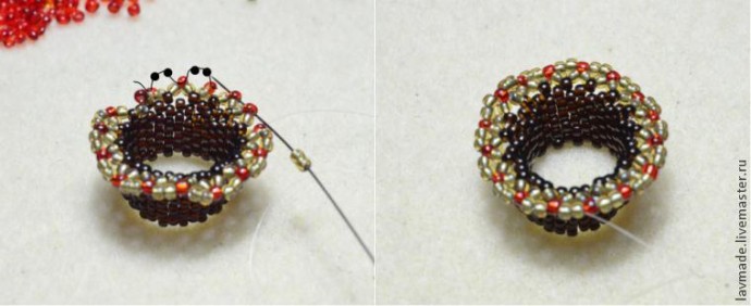 Создаем ажурное кольцо для шарфа Создаем ажурное кольцо для шарфа