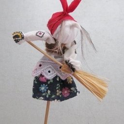 Маленькая интерьерная Баба Яга