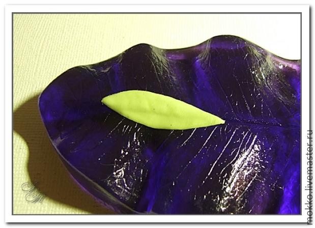 ​Лепка глицинии из полимерной глины: часть 4