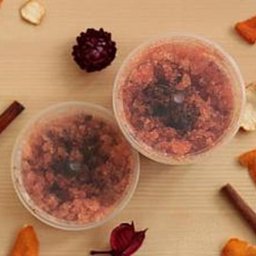 Делаем сахарный скраб для тела "Апельсин и корица"