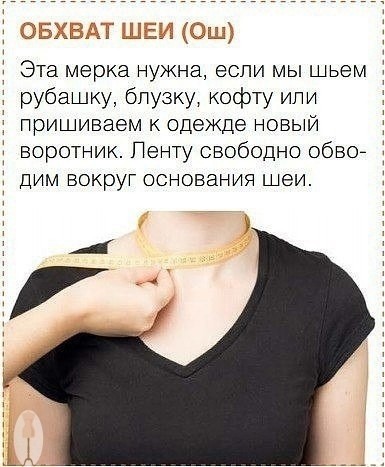 Как снимать мерки Как снимать мерки