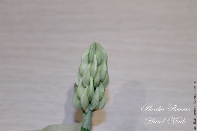 ​Как сделать люпин из иранского фоамирана: часть 5