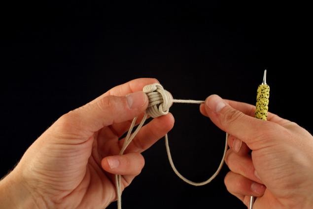 Плетём декоративный узел "Обезьяний Кулак" (Monkey Fist)