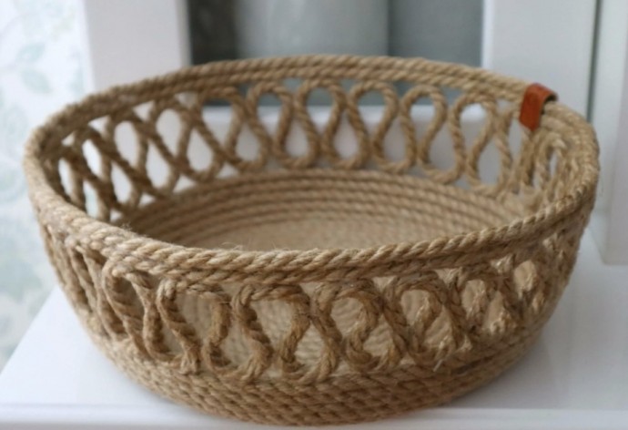 ​Плетение из джута