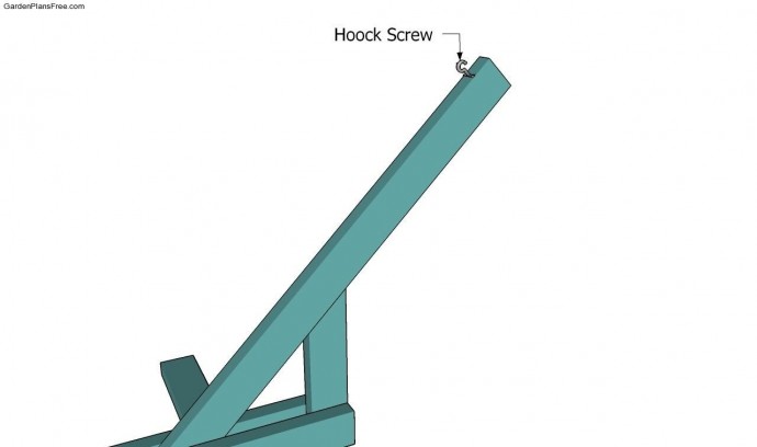 Стойка для гамака