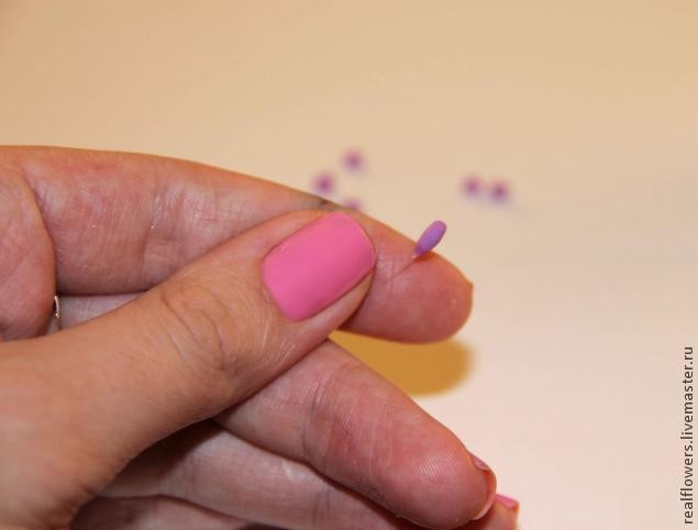 ​Веточка лаванды: мастер-класс, часть 3