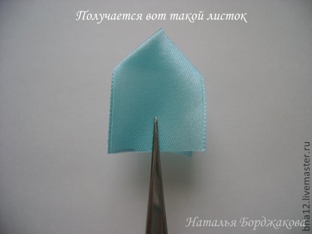 Цветок с острыми лепестками: мастер-класс