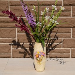 ​Декорируем вазу "Крокусы": часть 2