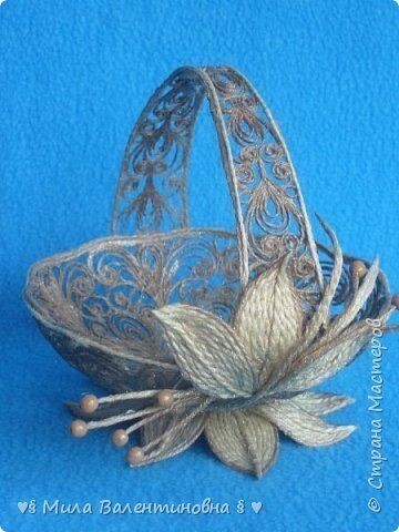 Джутовые корзинки