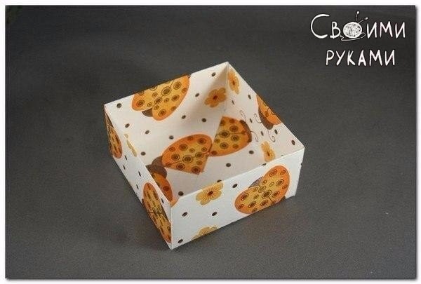 ​Коробочка для подарка на скорую руку