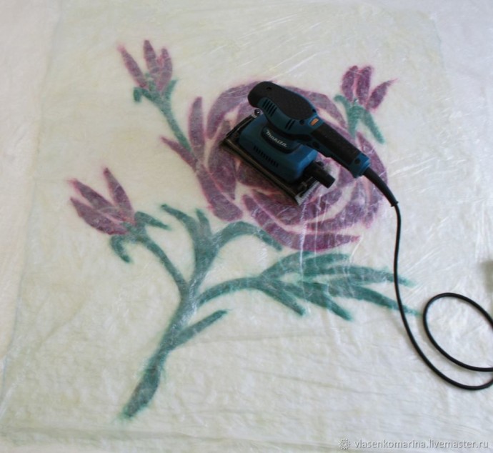 Валяем снежную розу: часть 2 Валяем снежную розу: часть 2