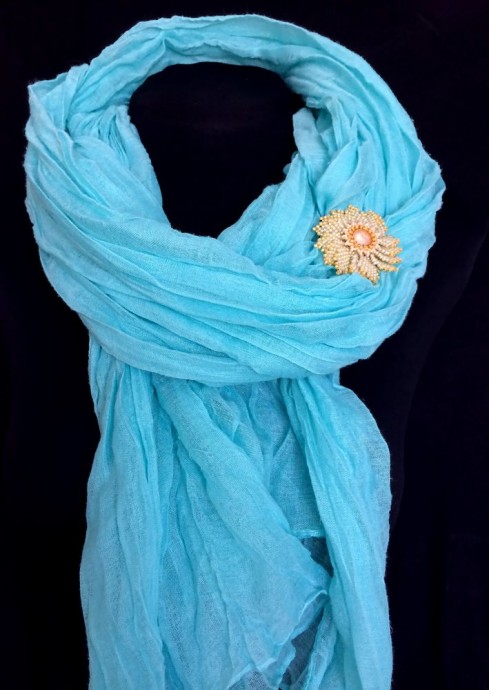 Создаём брошь-подвеску "Солнечный цветочек": часть 3 Создаём брошь-подвеску "Солнечный цветочек": часть 3