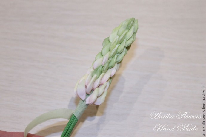 ​Как сделать люпин из иранского фоамирана: часть 5