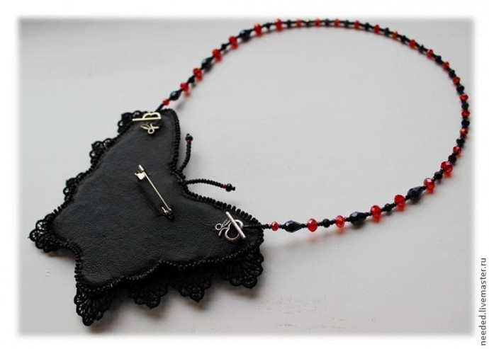 Создание трансформера: колье-брошь-заколка, часть 4