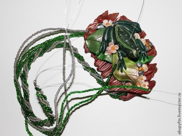 ​Ожерелье из полимерной глины: мастер-класс, часть 2