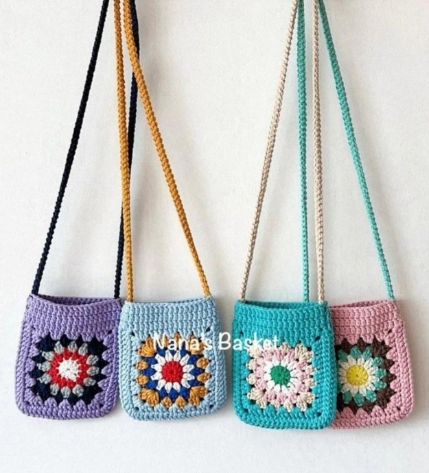 Сумка крючком