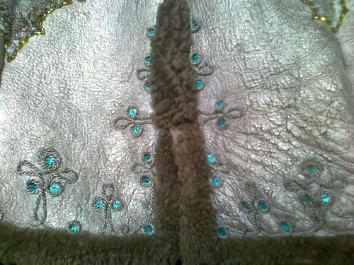 ​Украшаем дубленку: часть 1