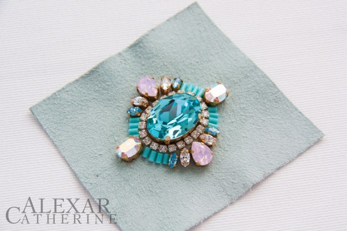 ​Колье "Бегущая по волнам": часть 1