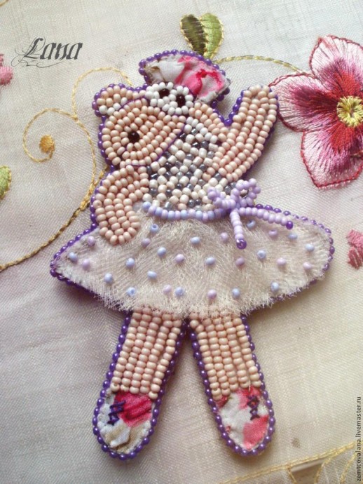 Создаём подвеску для сумки "Мечты о балете" Создаём подвеску для сумки "Мечты о балете"