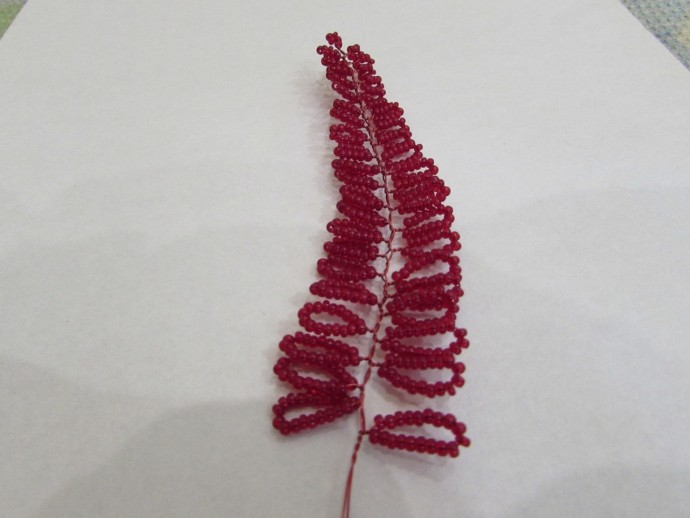 Амарант из бисера и рубки Амарант из бисера и рубки
