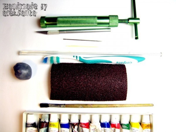 ​Мастер-класс по созданию украшений из полимерной глины "Кельтские плетения из камня": часть 1