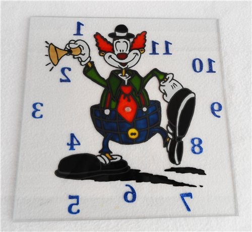 ​Создаем часы "Веселый клоун": часть 4