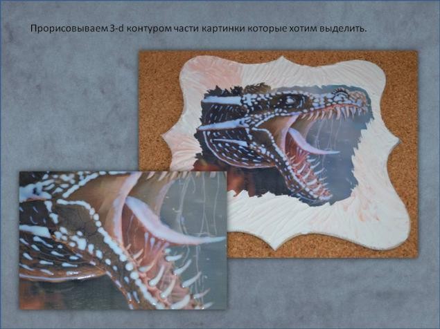 Создаем панно "Дракон"