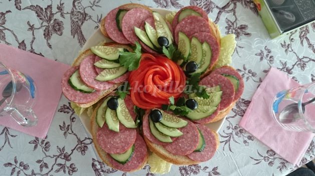 Фигурная нарезка из овощей и фруктов с фото для начинающих: часть 2