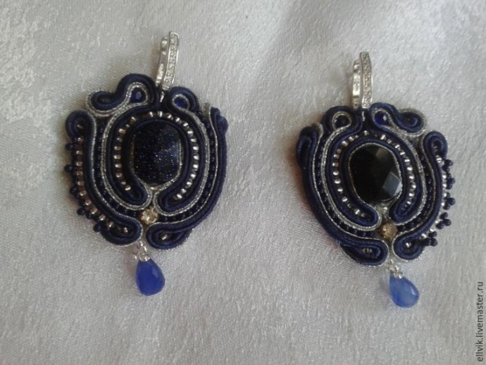 Серьги "Звездное небо"