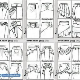 ​Множество самых красивых и необычных идей фасонов юбок
