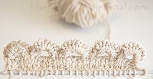 Наборный край с фестонами