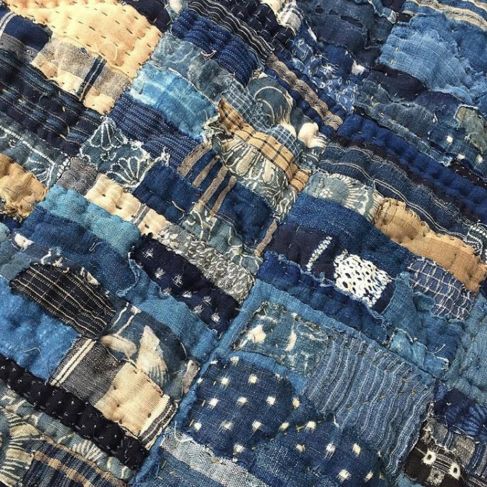 ​Пэчворк в стиле "джинсовый микс"