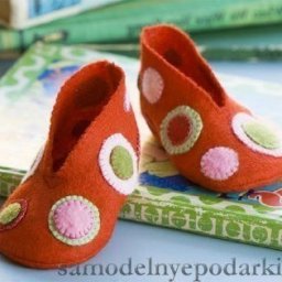 ​Шьем тапочки малышу