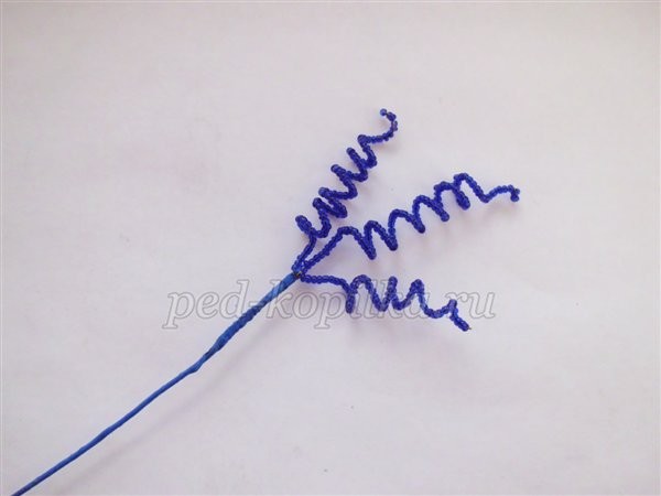 ​Цветы из бисера "Чудная фантазия": часть 3