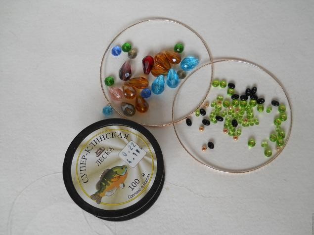 Ажурный браслет "Бабочки": часть 1