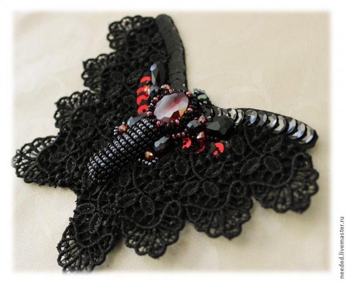 Создание трансформера: колье-брошь-заколка, часть 2