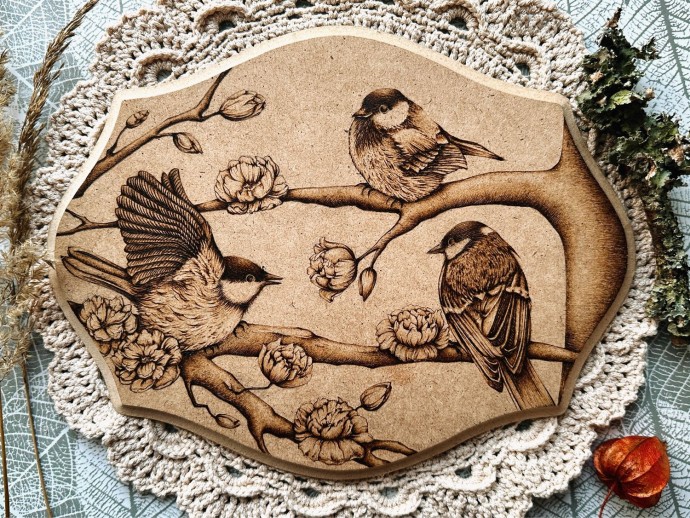 ​Пирография или выжигание по дереву