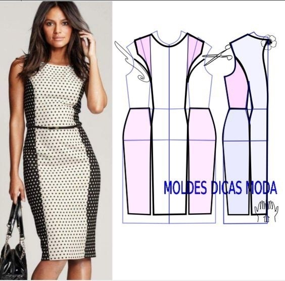 Силуэтные платья