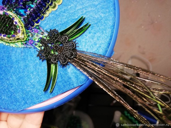 Делаем брошь "Колибри": часть 2