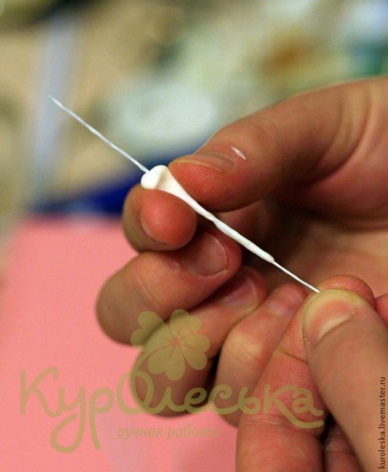 Глориоза: мастер-класс по лепке цветка в технике керамической флористики, часть 2