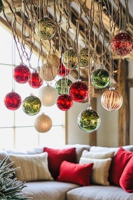 Идеи красивого новогоднего декора