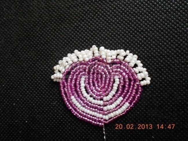 Гибискус из бисера Гибискус из бисера