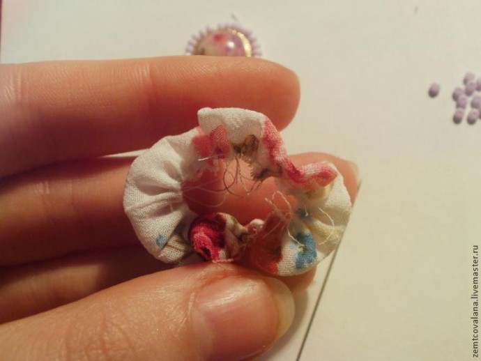 Серьги "Рассвет в Париже"